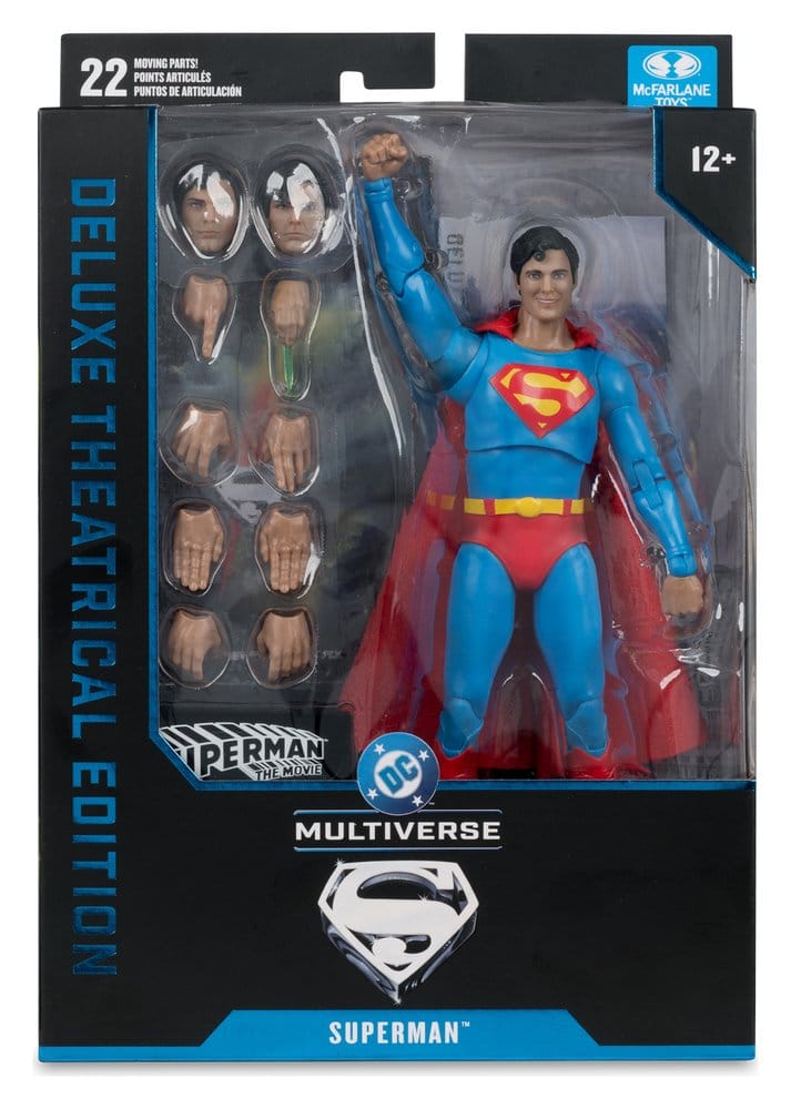 Superman (1978) Deluxe Theatrical Edition Action Figure Superman 19 cm ( Imagem 4 de 4 ) - Preview