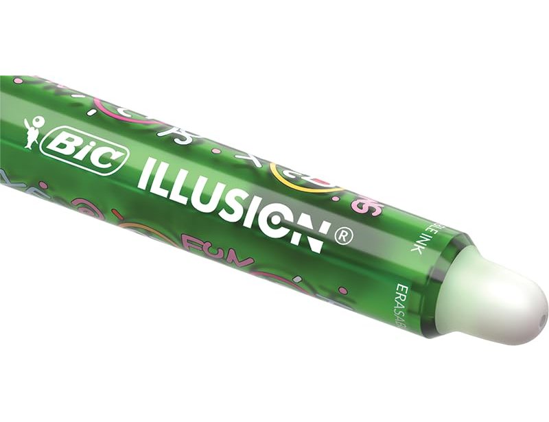 Esferografica bic gelocity illusion apagavel verde ponta de 0,7 mm (12 unidades) ( Imagem 4 de 7 ) - Preview
