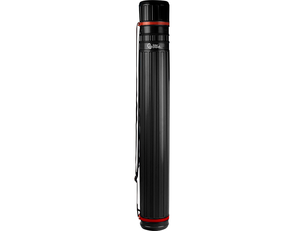 Tubo Porta Desenhos Extensivel, Cor Preto - Liderpapel - 125 cm ( Imagem 3 de 15 ) - Preview
