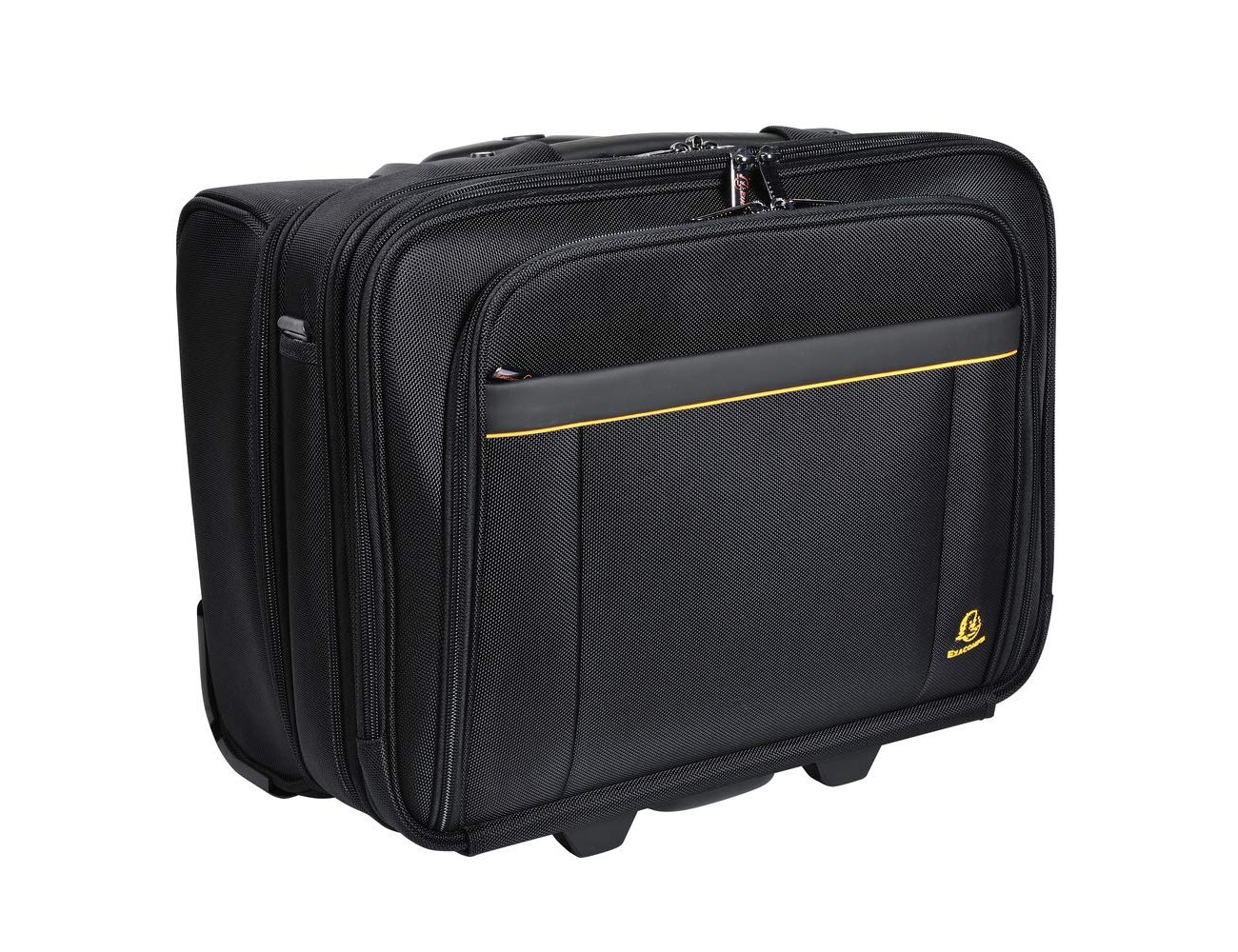 Mala para portatil exacompta exactive ate 15.6/' com rodas e asa telescopica preta 450x255x395 mm ( Imagem 5 de 11 ) - Preview