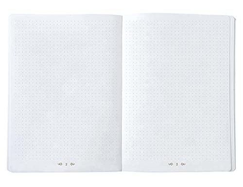 Caderno quo vadis life journal infinite dots pontos 15x21 cm 224 folhas capa vermelho ( Imagem 5 de 8 ) - Preview