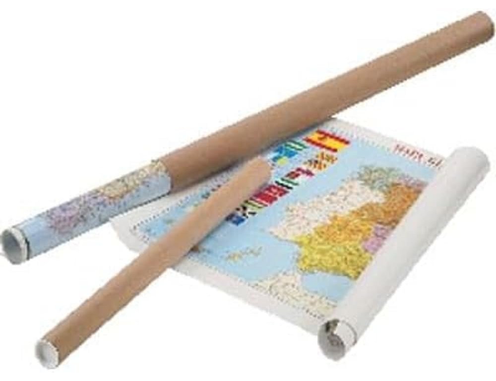 Mapa parede faibo espanha e portugal plastificiado enrolado 98x134 cm ( Imagem 3 de 3 ) - Preview