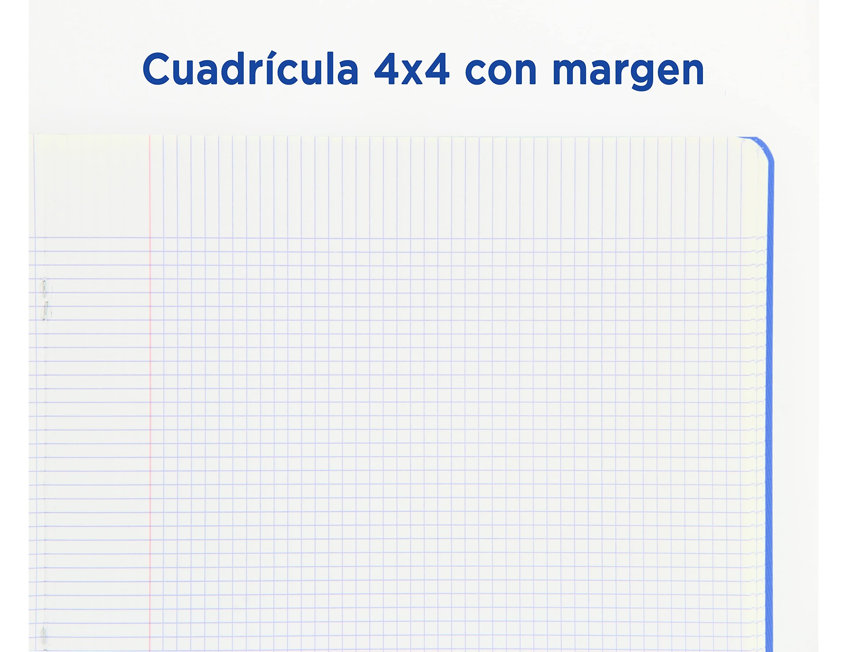 Caderno agrafado oxford openflex capa plastico din a4 48 folhas pautado cores pastel sortidas (10 unidades) ( Imagem 5 de 8 ) - Preview