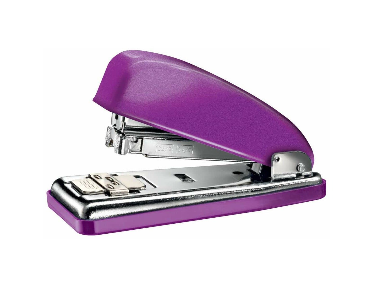 Agrafador petrus 226 classic wow violeta metalizado capacidade 30 folhas em blister ( Imagem 3 de 3 ) - Preview