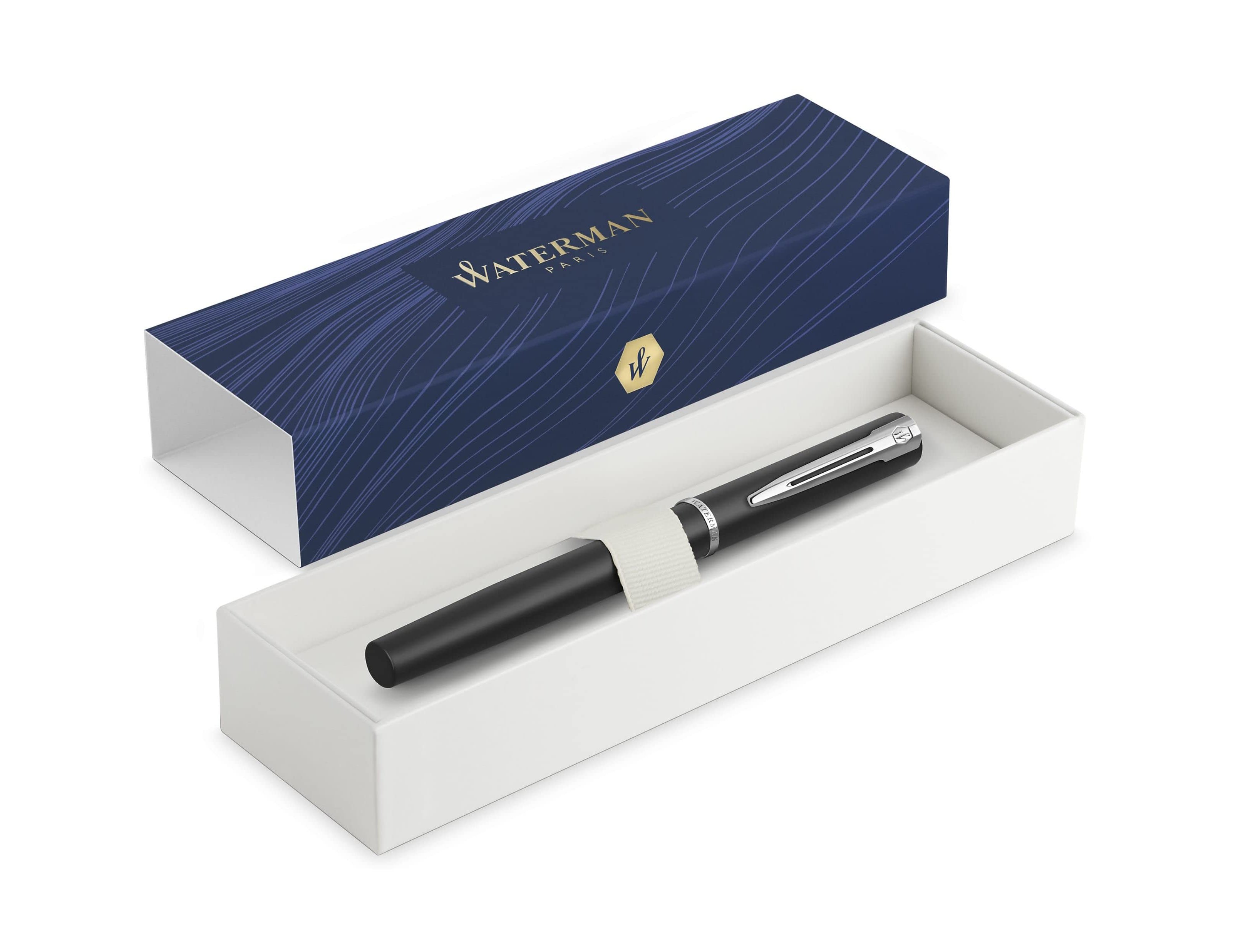 Caneta waterman allure lacada preto em estojo de oferta ( Imagem 5 de 6 ) - Preview