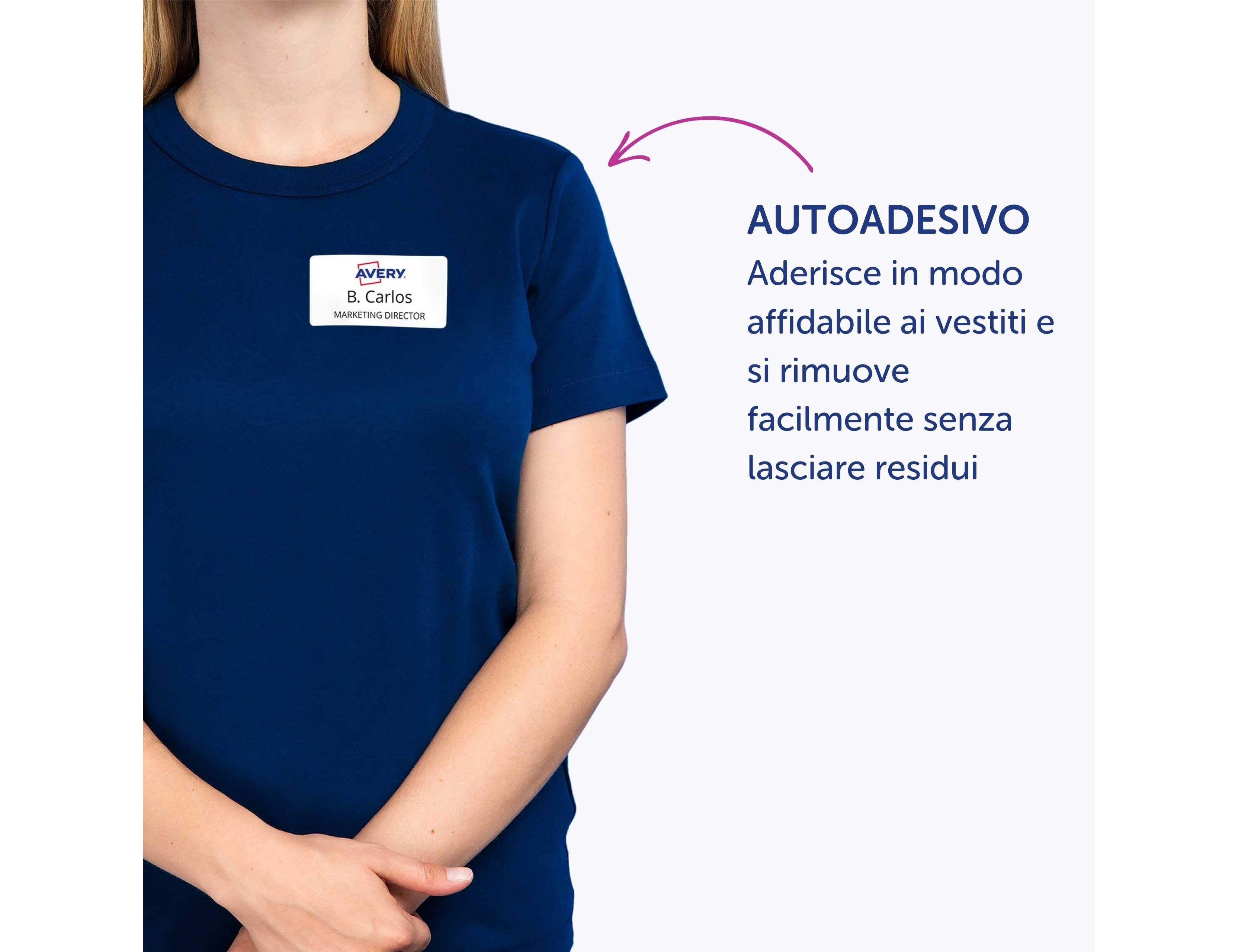 Etiqueta adesiva avery identificativa acetato de seda tamanho 80x50 mm removivel laser caixa de 100 unidades ( Imagem 4 de 9 ) - Preview