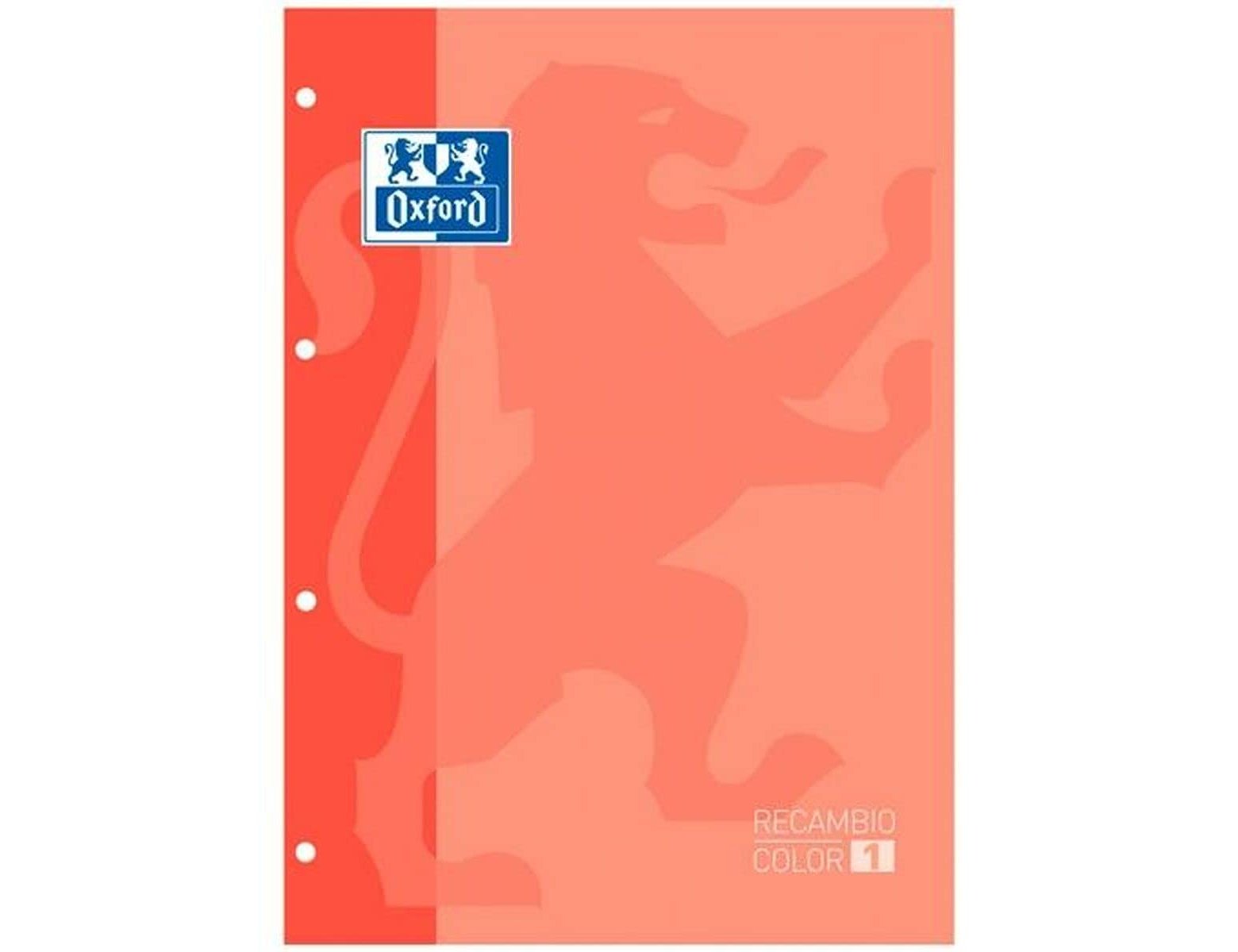Recarga cor oxford din a4 80 folhas quadricula 5 mm 4 furos pessego (5 unidades) ( Imagem 3 de 3 ) - Preview