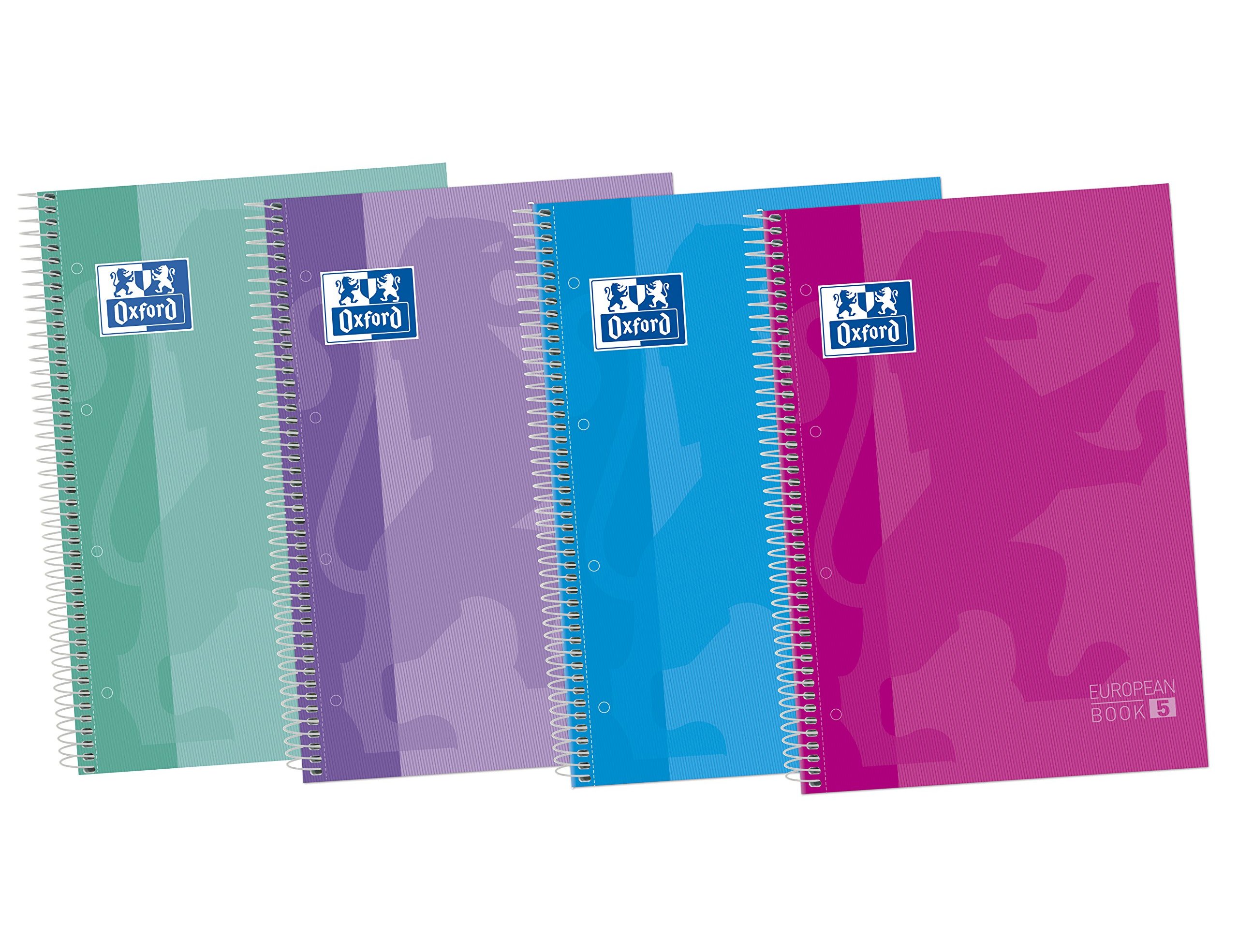Caderno espiral oxford ebook 5 capa extradura din a4+ 120 folhas quadricula 5 mm com margem tendencia 50% folhas gratis (5 unidades) ( Imagem 4 de 12 ) - Preview