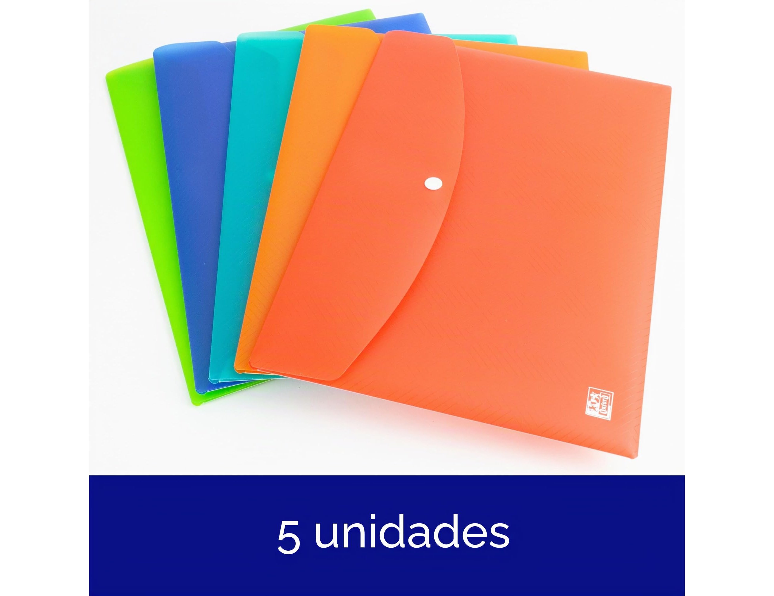 Pasta elba urban dossier com mola polipropileno din a4 pack de 5 cores sortidas ( Imagem 5 de 9 ) - Preview
