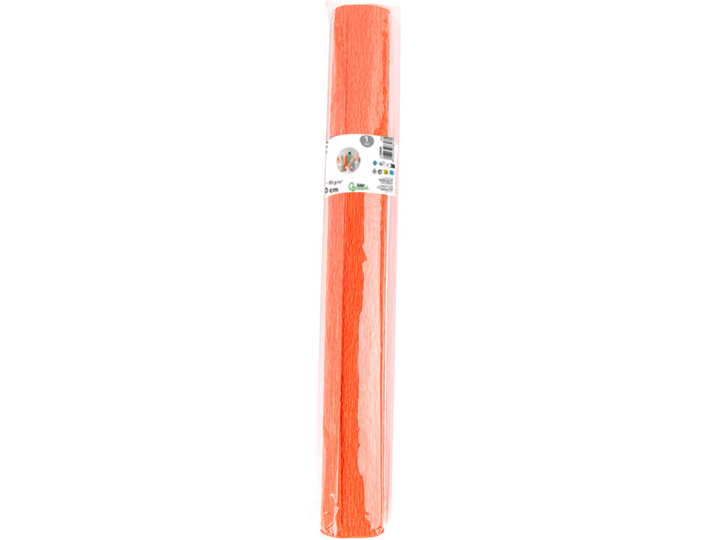 Papel crepe florista liderpapel 50 cm x 2,5 m 85gr laranja ( Imagem 3 de 6 ) - Preview