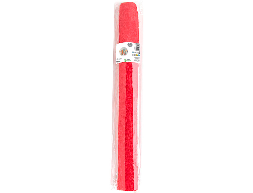 Papel crepe florista liderpapel 50 cm x 2,5 m 85gr vermelho ( Imagem 3 de 6 ) - Preview