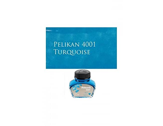 PELIKAN - TINTEIRO 4001 30ml TURQUESA - 311894 ( Imagem 3 de 3 ) - Preview
