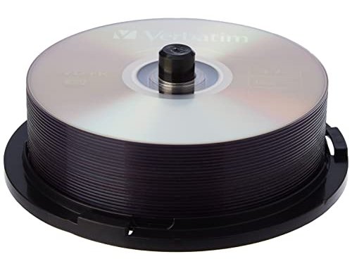 Dvd+r verbatim capacidade 4.7gb velocidade 16x 120 min torre de 25 unidades ( Imagem 4 de 5 ) - Preview