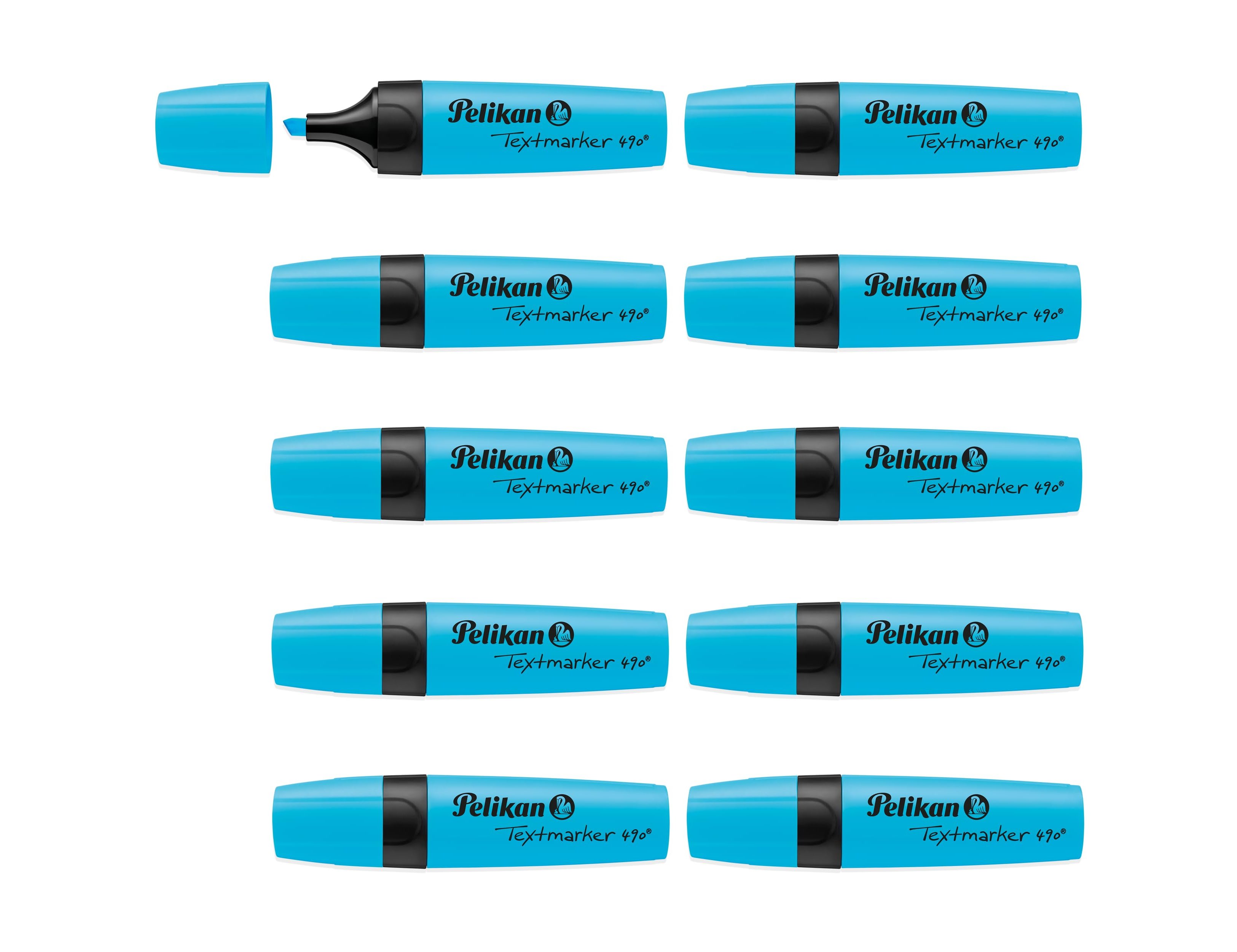 Pelikan textmarker 490 fluorescent marker blue ( Imagem 3 de 9 ) - Preview
