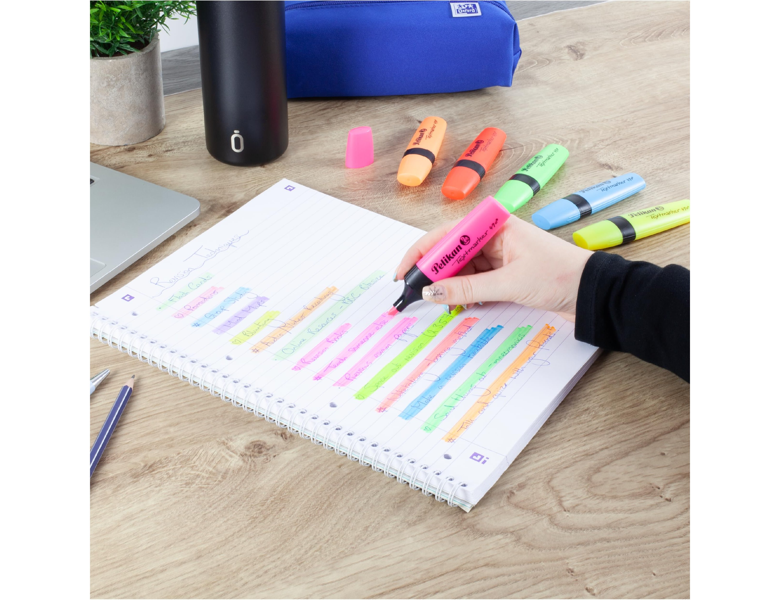 Pelikan textmarker 490 fluorescent marker blue ( Imagem 5 de 9 ) - Preview