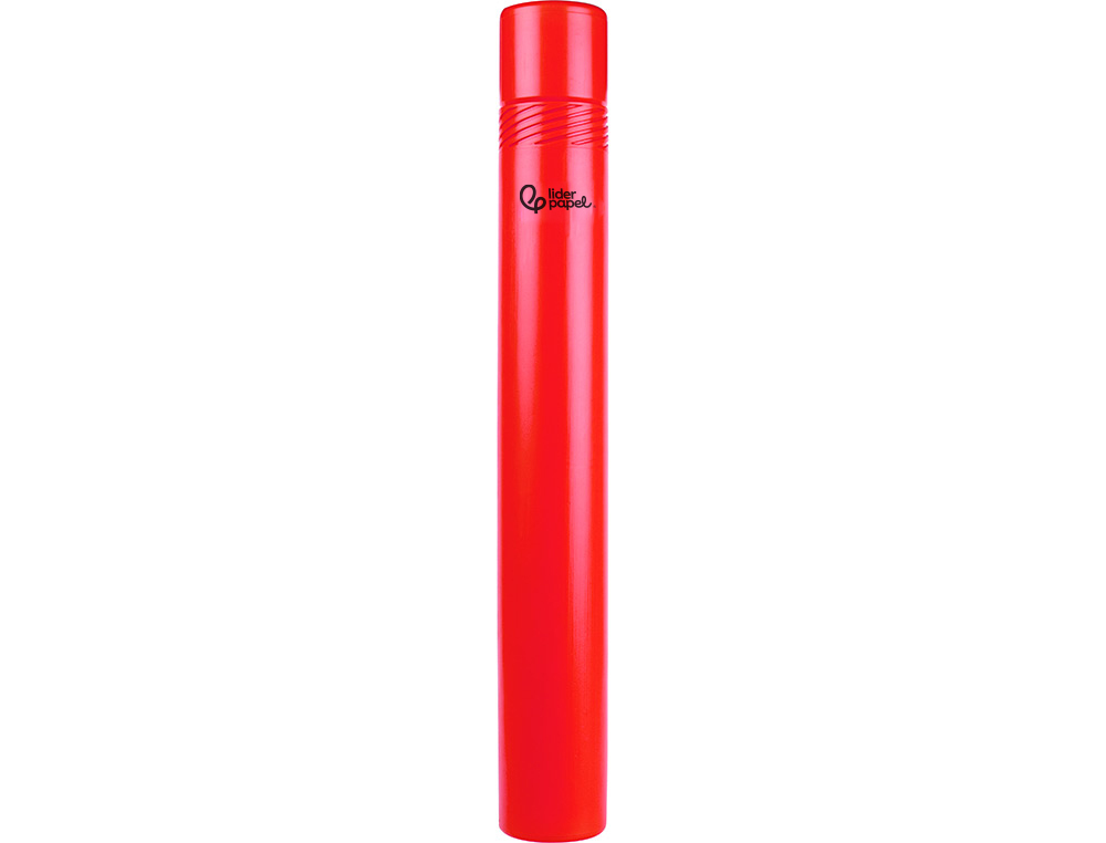 Tubo porta desenhos extensivel 80 cm vermelho ( Imagem 3 de 17 ) - Preview