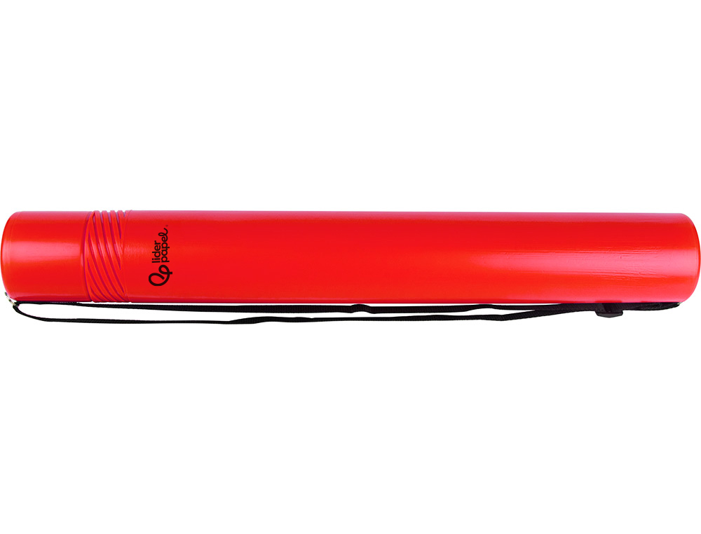 Tubo porta desenhos extensivel 80 cm vermelho ( Imagem 5 de 17 ) - Preview