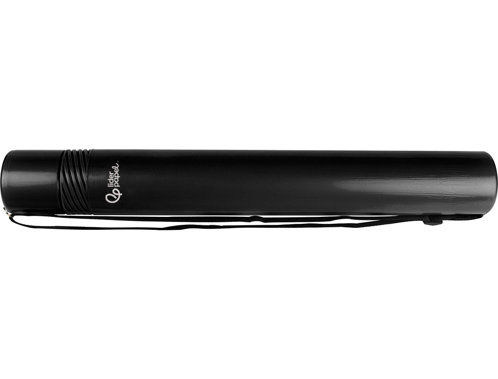 Tubo porta desenhos extensivel 80 cm preto ( Imagem 5 de 17 ) - Preview