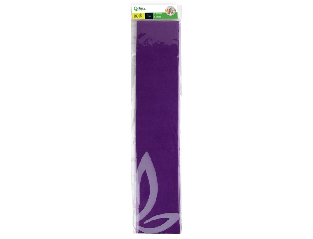 Papel crepe em celofane liderpapel 50 cm x 2,5 m violeta escuro classico ( Imagem 3 de 7 ) - Preview