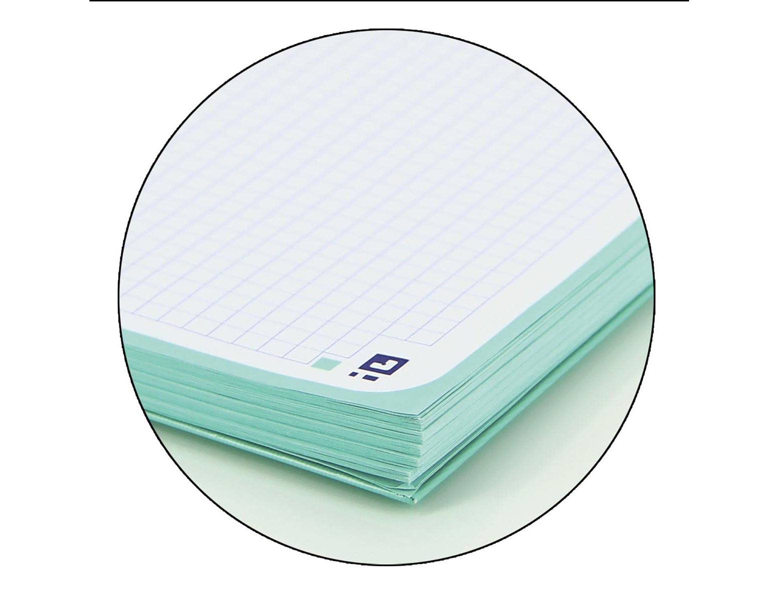 Caderno A4 Capa Dura Espiral Oxford European 1 Touch Quadriculado Verde Pastel 80Fl 90G 400117274  ( Imagem 4 de 6 ) - Preview