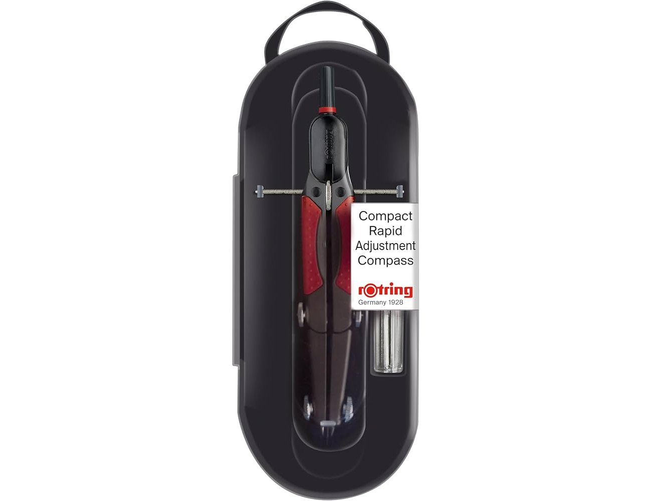 Compasso rotring compact micrometrico ajuste rapido comprimento 17 cm ( Imagem 5 de 6 ) - Preview