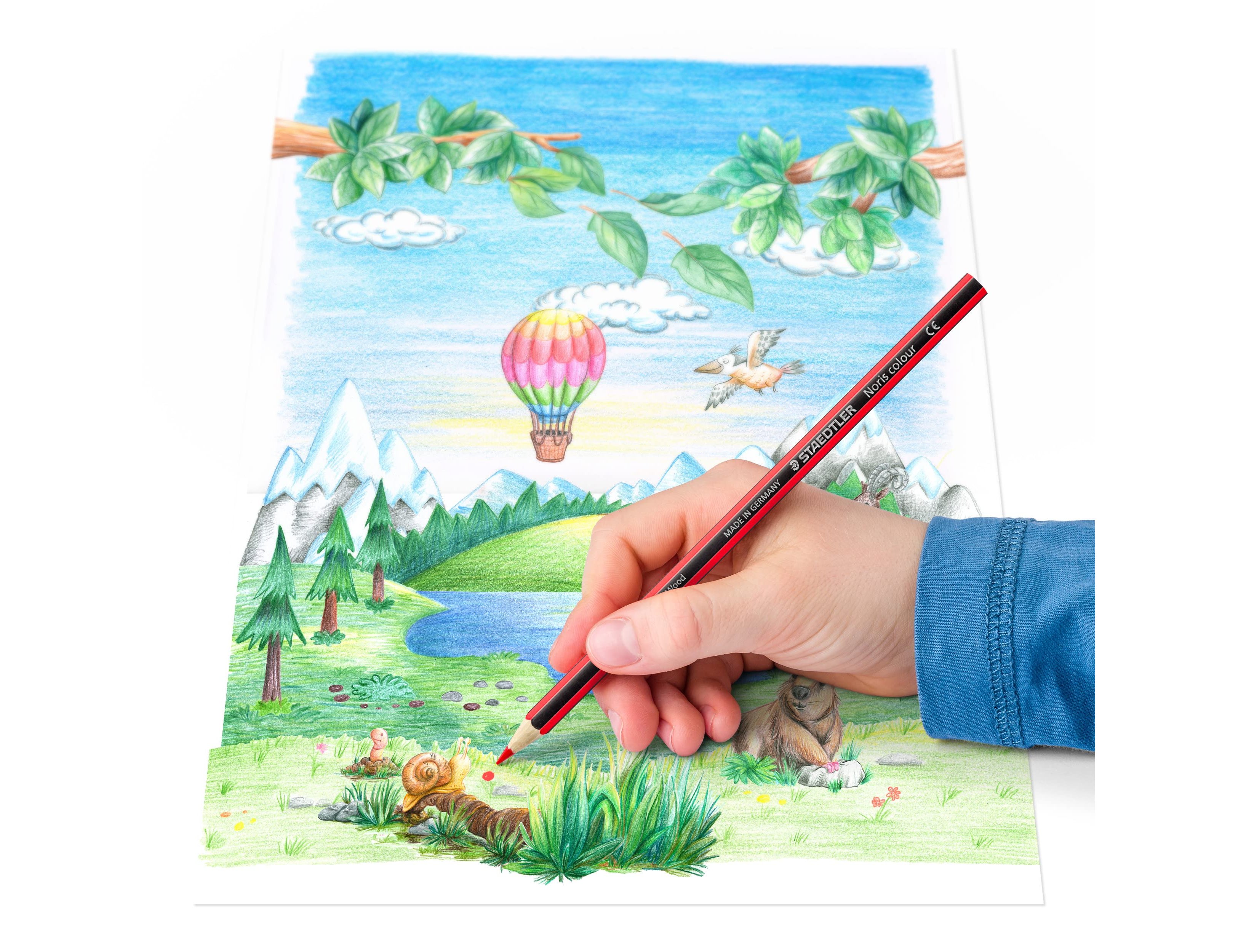 Lapis de cor staedtler wopex ecologico magenta (12 unidades) ( Imagem 4 de 6 ) - Preview