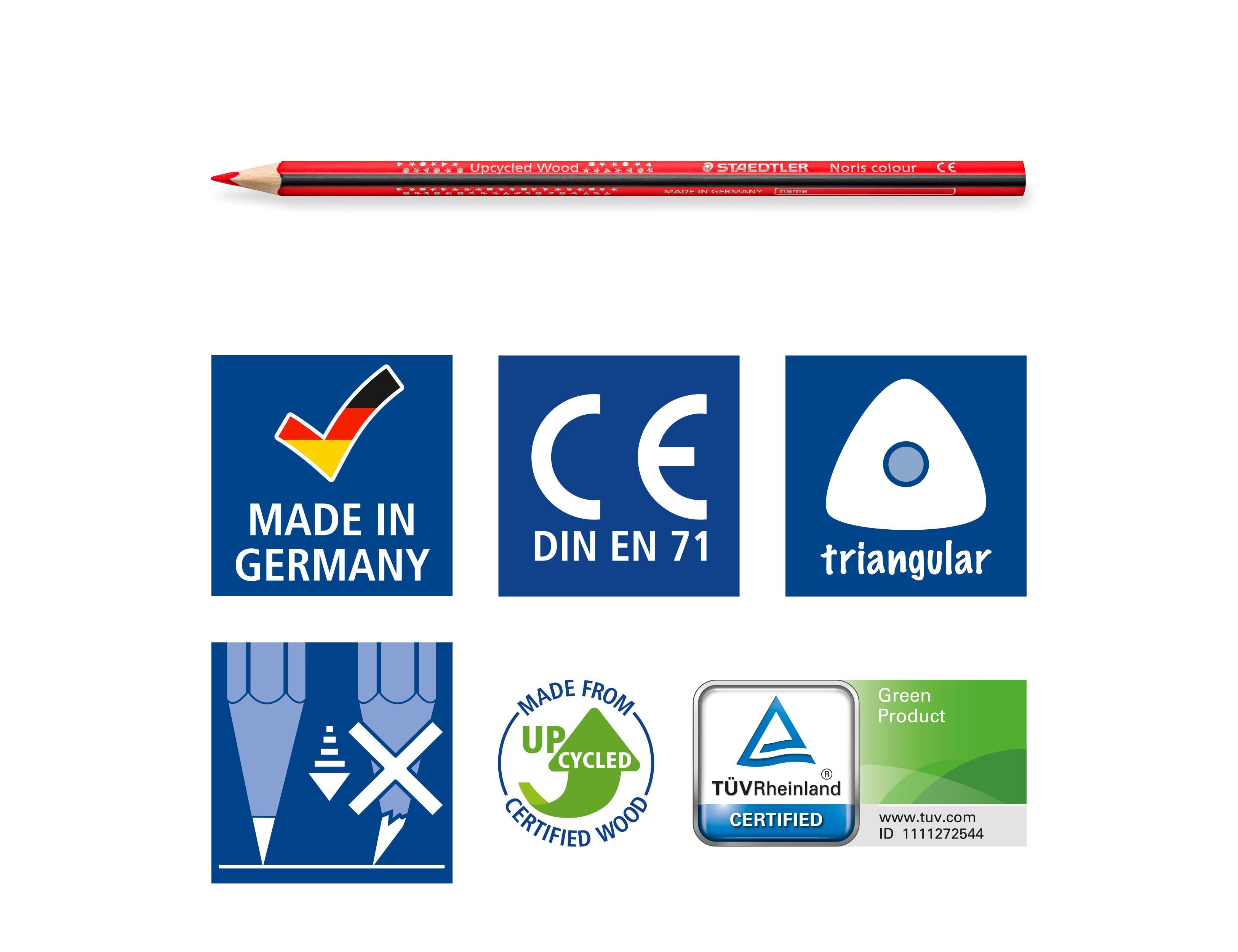 Lapis de cor staedtler wopex ecologico magenta (12 unidades) ( Imagem 5 de 6 ) - Preview