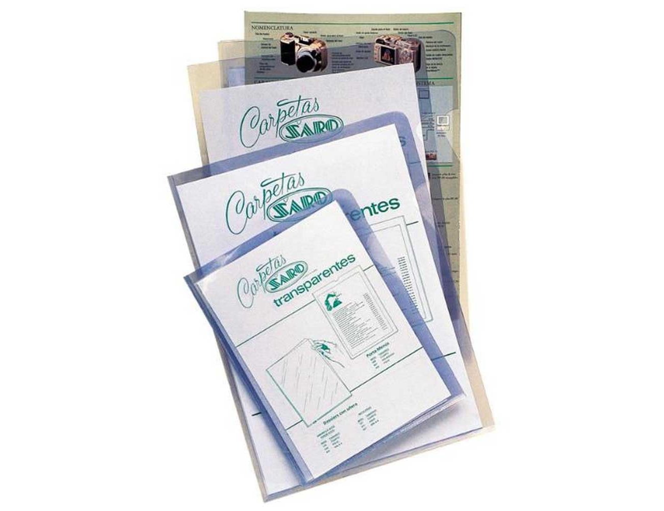 Bolsa dossier saro pvc folio 280 microns transparente ( Imagem 3 de 3 ) - Preview