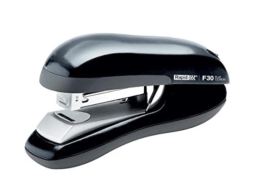 Agrafador rapid f30 plastico abs cor preta capacidade 30 folhas usa agrafes 24/6 e 26/6 ( Imagem 3 de 5 ) - Preview