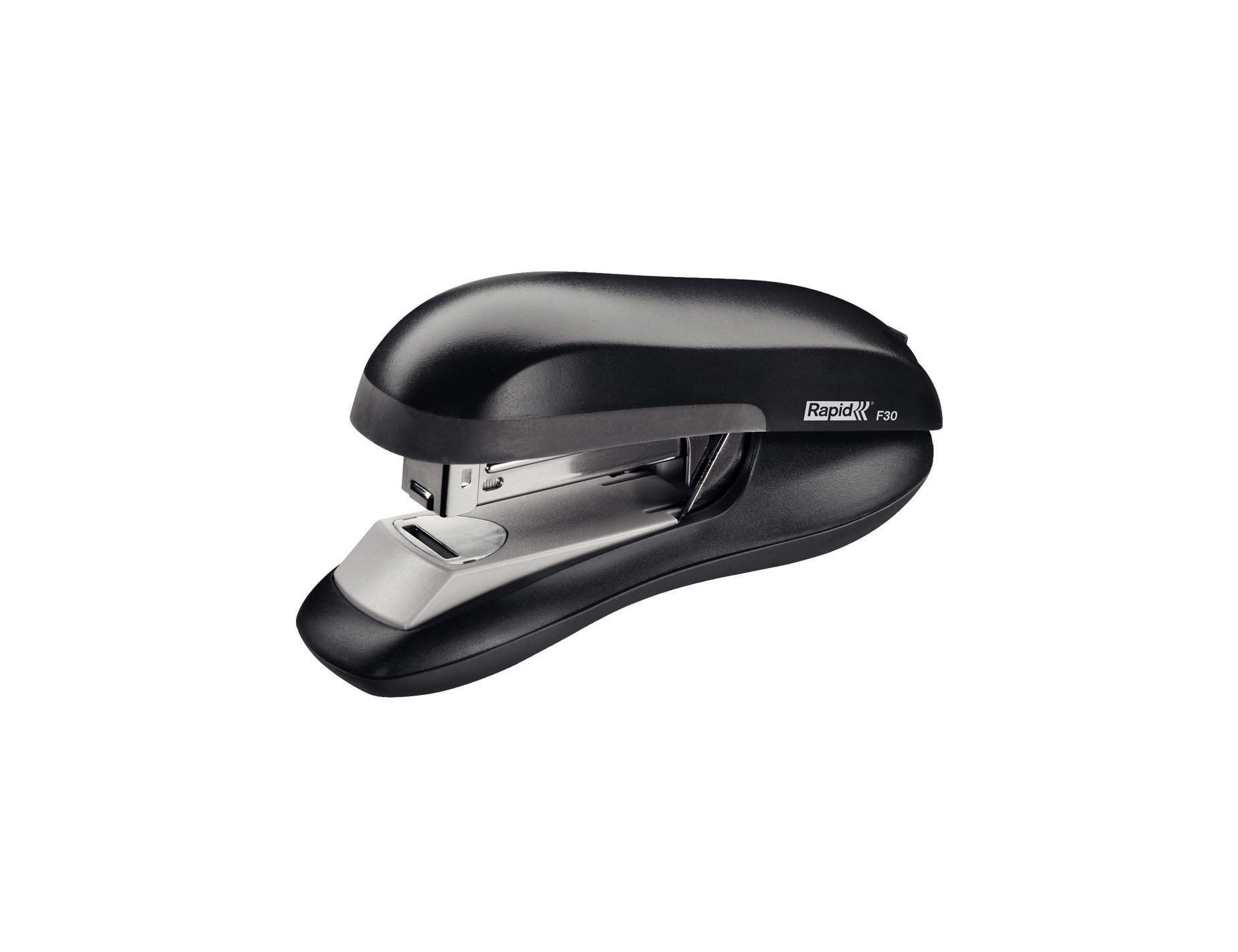 Agrafador rapid f30 plastico abs cor preta capacidade 30 folhas usa agrafes 24/6 e 26/6 ( Imagem 5 de 5 ) - Preview