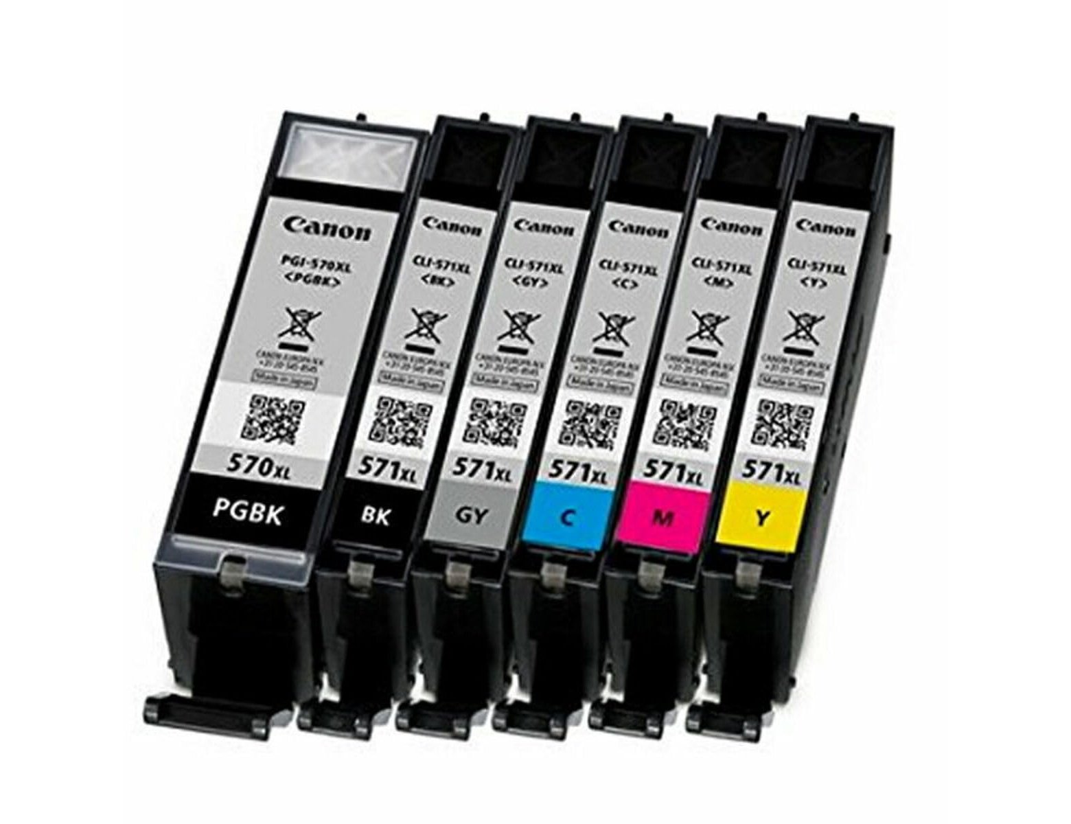 Tinteiro canon cli-571bk xl pixma ts5051 / 5053 / 5055 / 6050 / 6051 / 6052 / 8051 / 8052 / 9050 / 9055 preto 4425 pag ( Imagem 4 de 4 ) - Preview