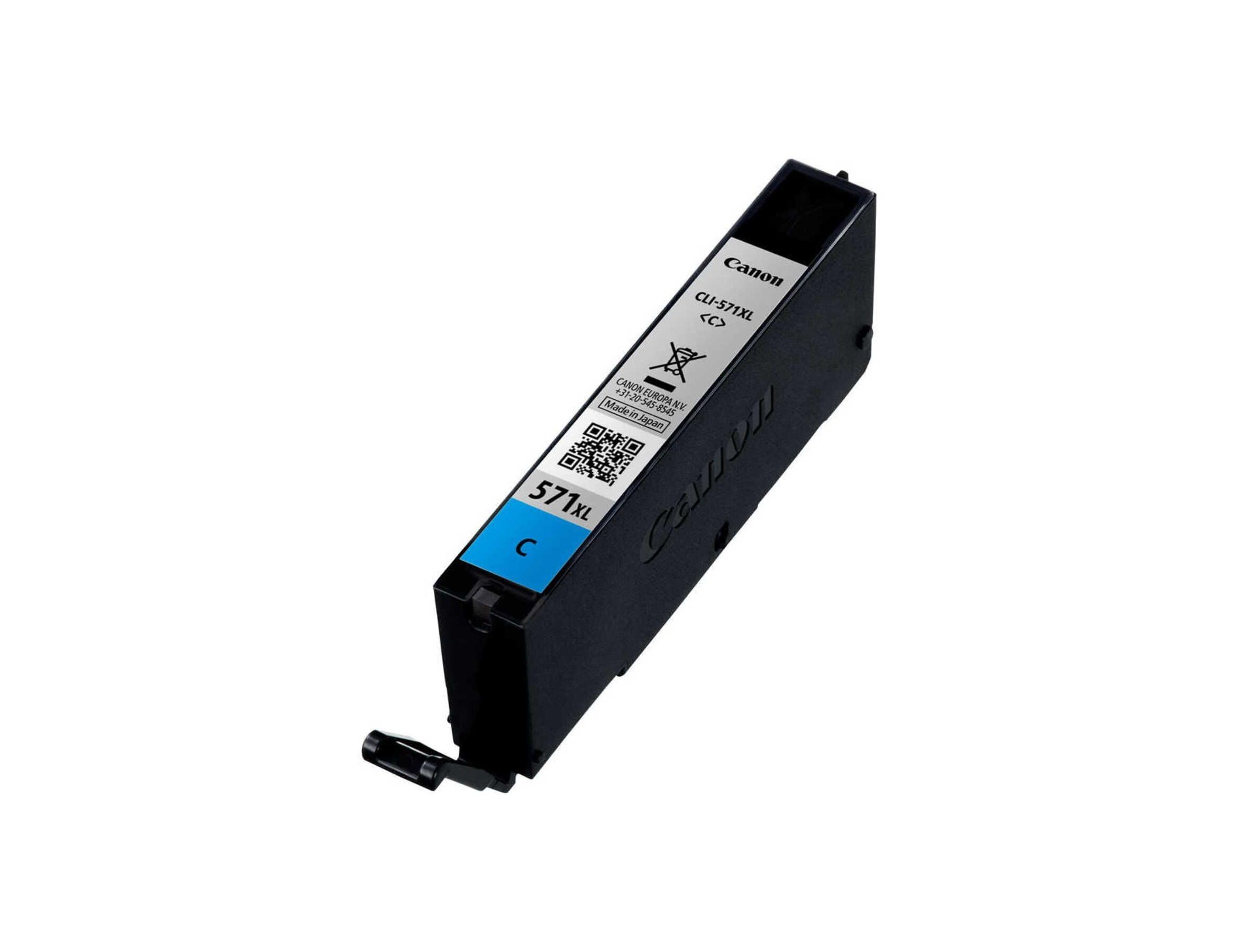 Tinteiro canon cli-571xl cian pixma mg6852 / ts6050 / ts 8050 ( Imagem 3 de 3 ) - Preview