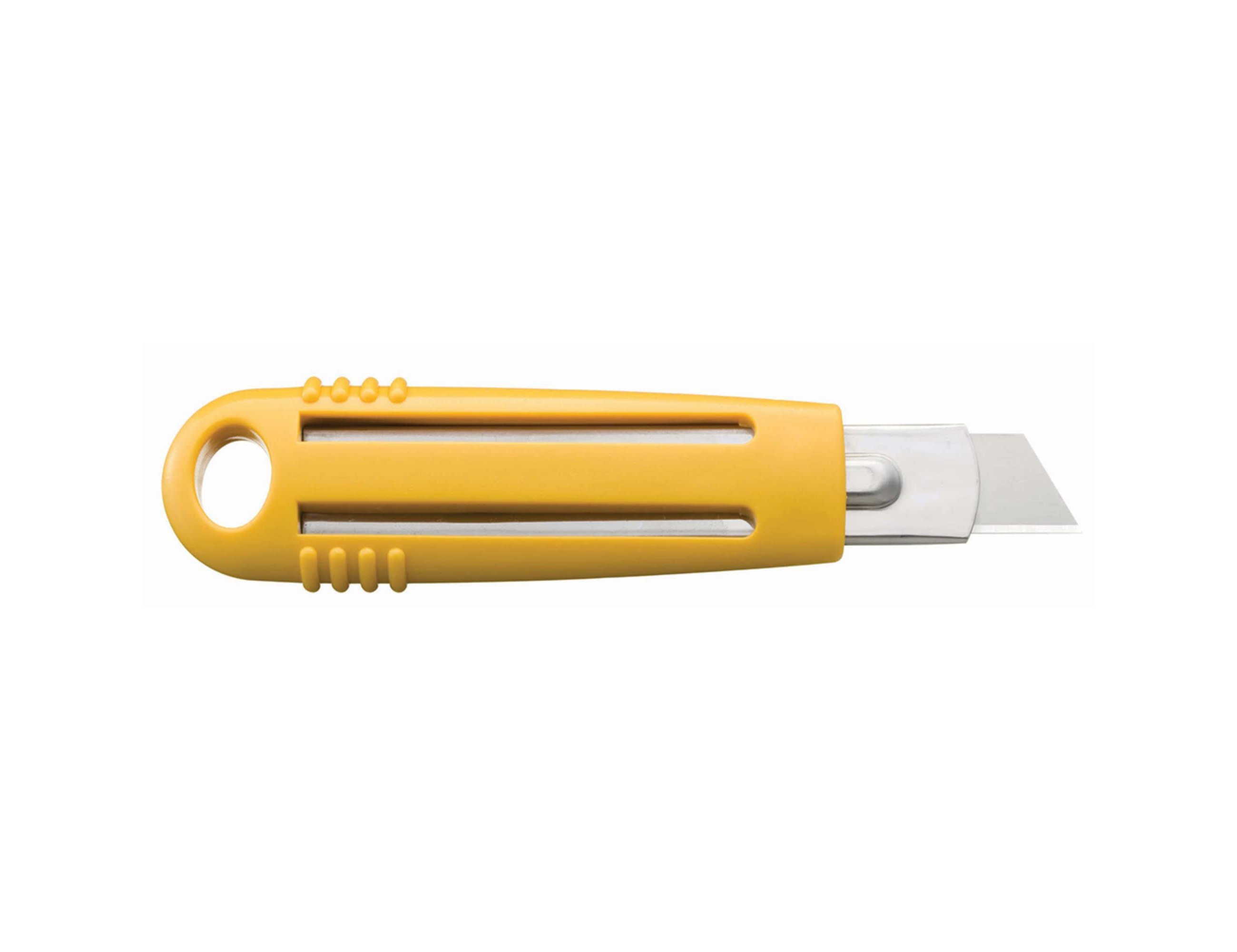 X-Acto knife, plastic blade, 18 mm wide, retractable, suitable for left-handed users. ( Imagem 4 de 11 ) - Preview