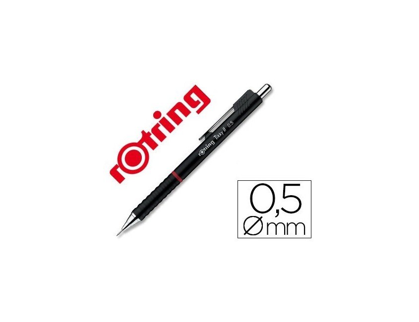 ROTRING - LAP. TIKKY 0,5 - PRETO ( Imagem 5 de 5 ) - Preview