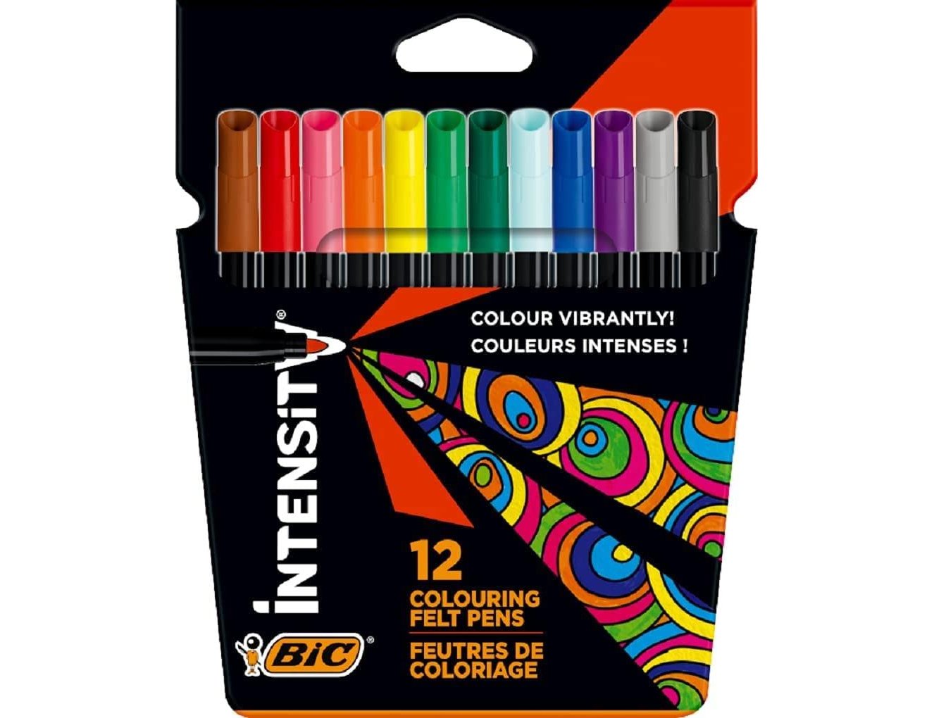 Marcador bic intensity estojo de 12 cores sortidas ( Imagem 3 de 8 ) - Preview