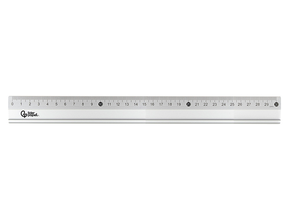 Regua liderpapel 30 cm aluminio cor metalico ( Imagem 3 de 6 ) - Preview