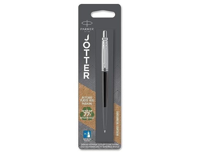 Esferográfica Parker Jotter Core Bond STR T Black em Blister ( Imagem 3 de 9 ) - Preview