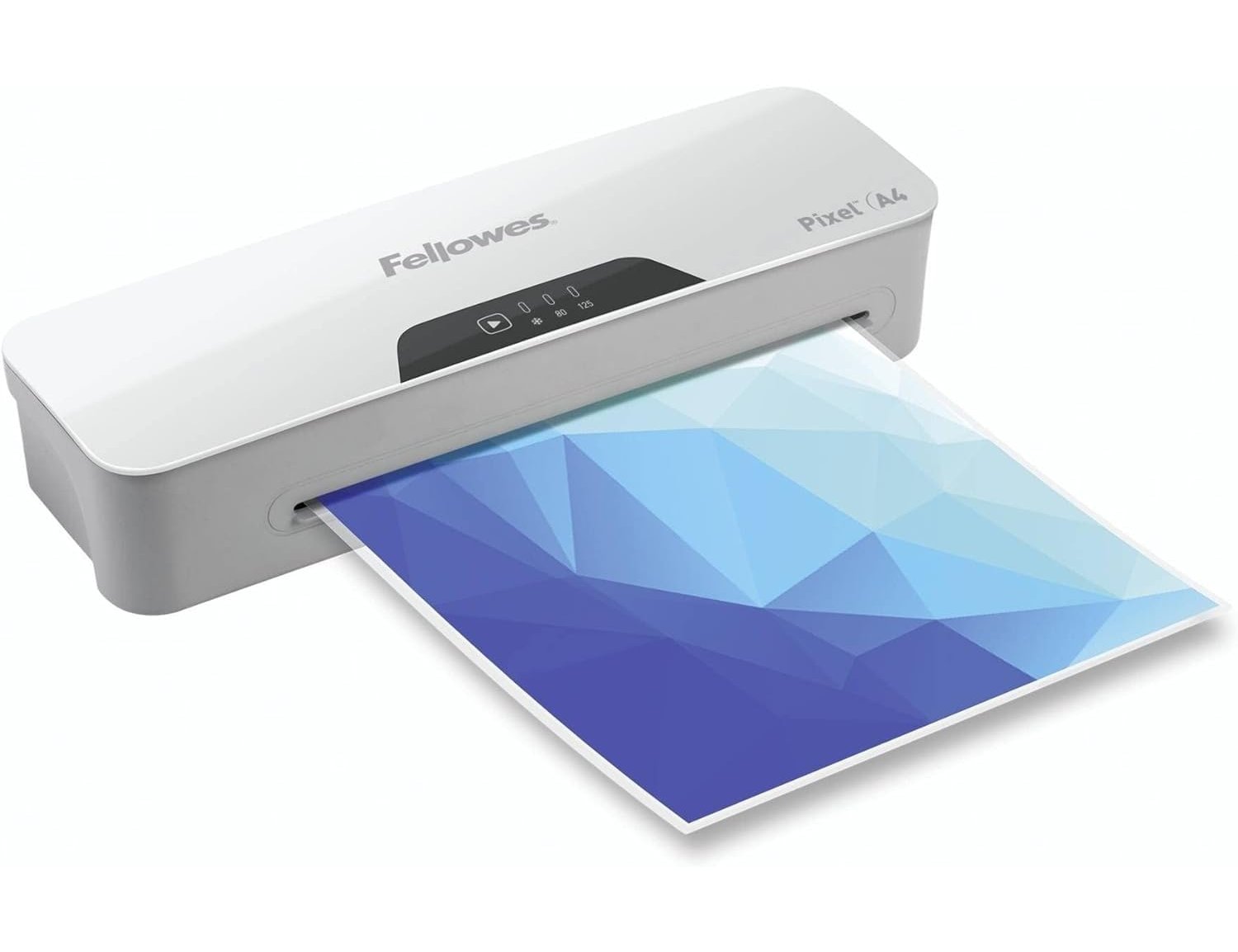 Plastificadora fellowes pixel din a4 2 rolos sistema anti-encravamento desliga automaticamente ate 125 microns ( Imagem 4 de 4 ) - Preview