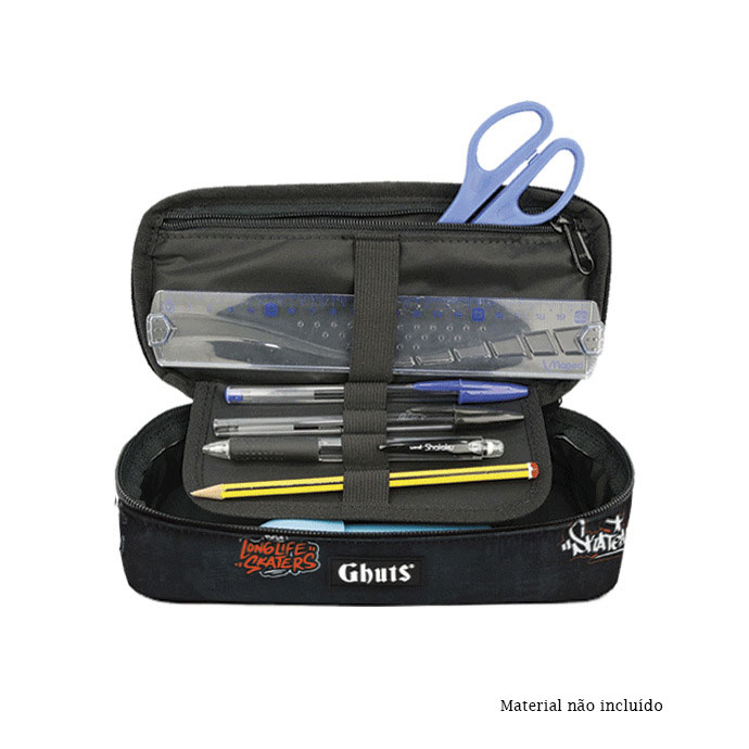 Estojo Ghuts Rectangle Sk8 Stickers ( Imagem 2 de 2 ) - Preview