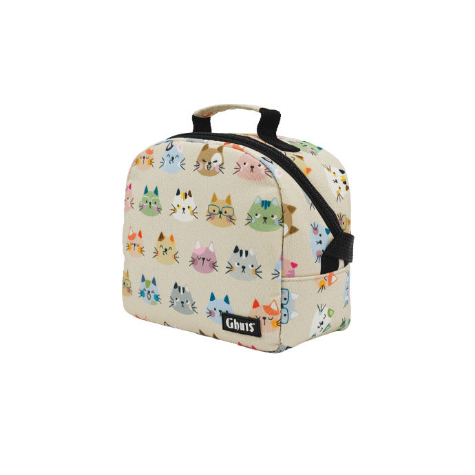 Lancheira térmica Ghuts Yummg Meow Mix 22x20x11cm ( Imagem 3 de 4 ) - Preview