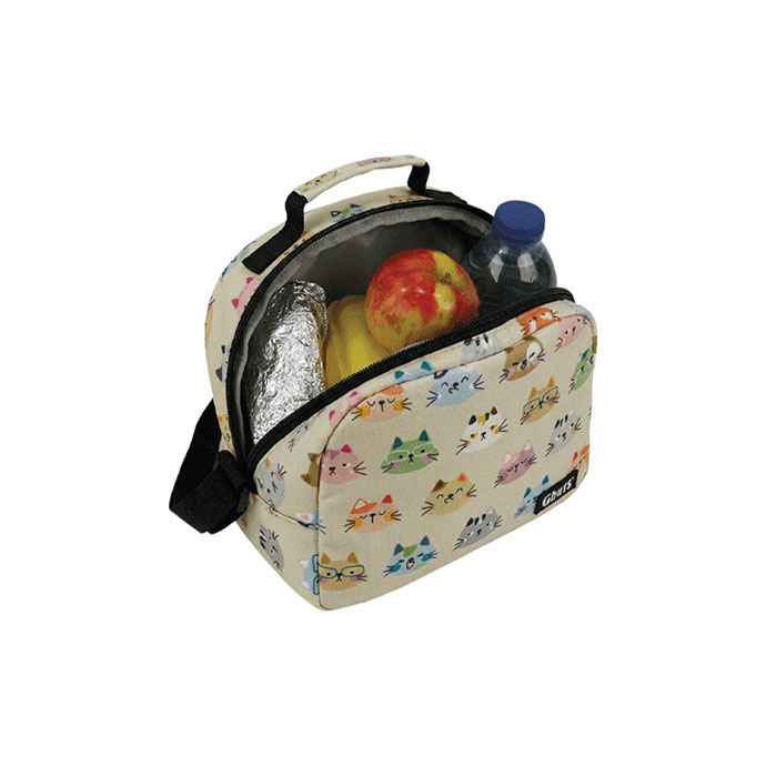Lancheira térmica Ghuts Yummg Meow Mix 22x20x11cm ( Imagem 4 de 4 ) - Preview