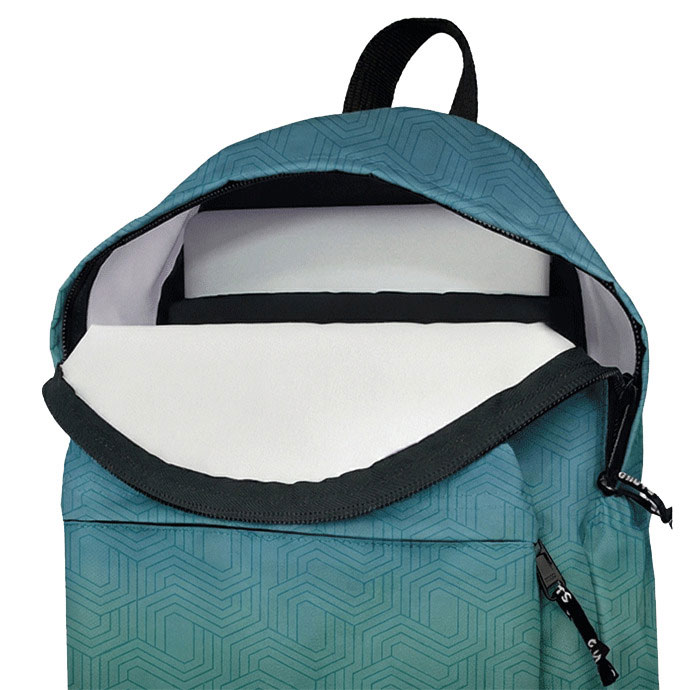 My Ghuts Pc Geofade Backpack 32.5x41x14.5cm ( Imagem 4 de 4 ) - Preview