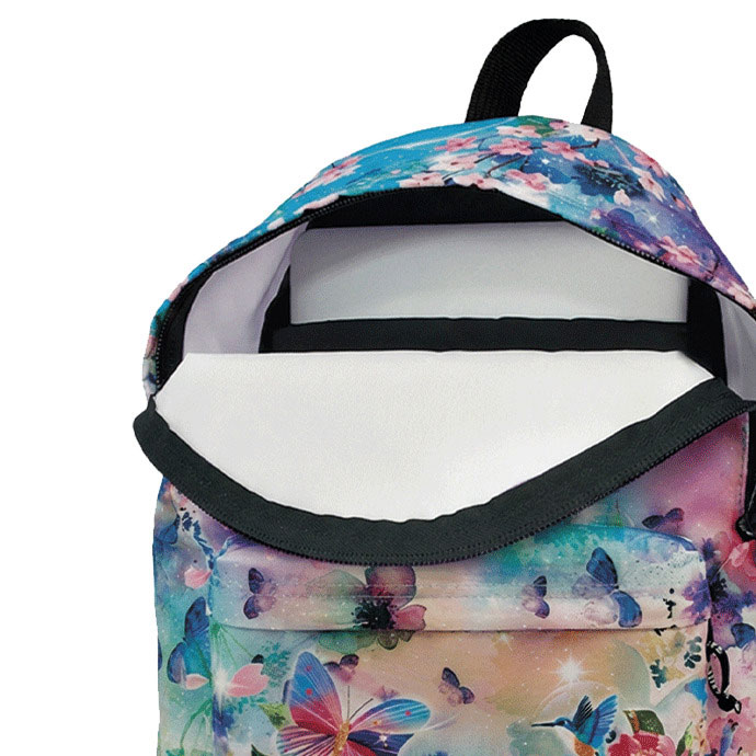 My Ghuts Pc Flower Mist Backpack 32.5x41x14.5cm ( Imagem 4 de 4 ) - Preview