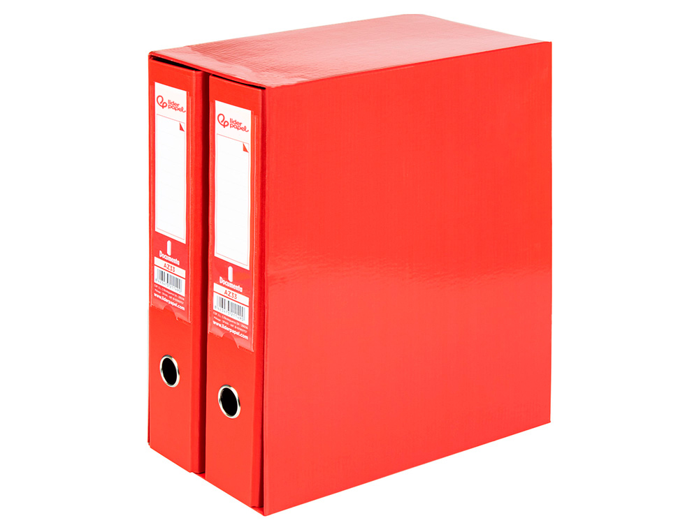 Modulo liderpapel 2 pastas folio 2 aneis mecanismo de alavanca 75mm vermelho ( Imagem 5 de 29 ) - Preview