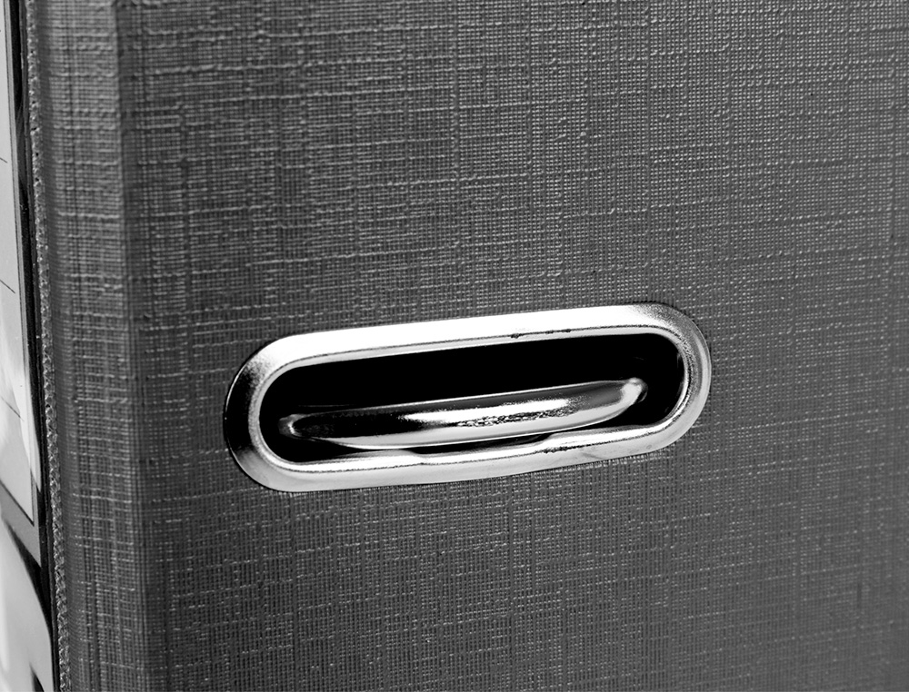 Pasta de arquivo de alavanca liderpapel documenta pvc folio lombada 75 mm preto ( Imagem 5 de 19 ) - Preview