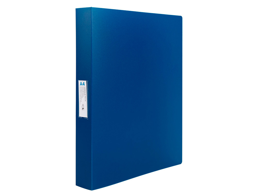 Pasta liderpapel 4 aneis 25 mm mistos polipropileno din a4 azul serie frosty ( Imagem 4 de 14 ) - Preview