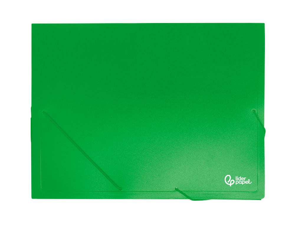 Pasta de Elásticos Liderpapel - Com Lombada Rígida - Din A4 2 - Bolsa Verde ( Imagem 4 de 14 ) - Preview