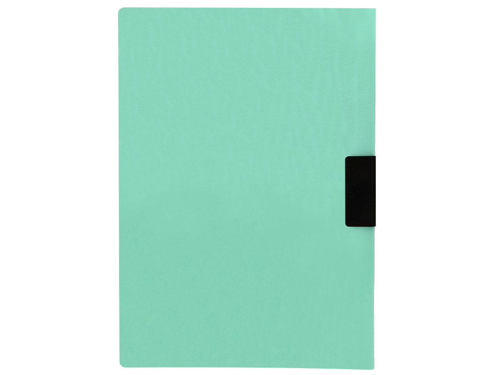 Bolsa dossier liderpapel com clip lateral din a4 verde maça opaco 30 folhas ( Imagem 4 de 10 ) - Preview