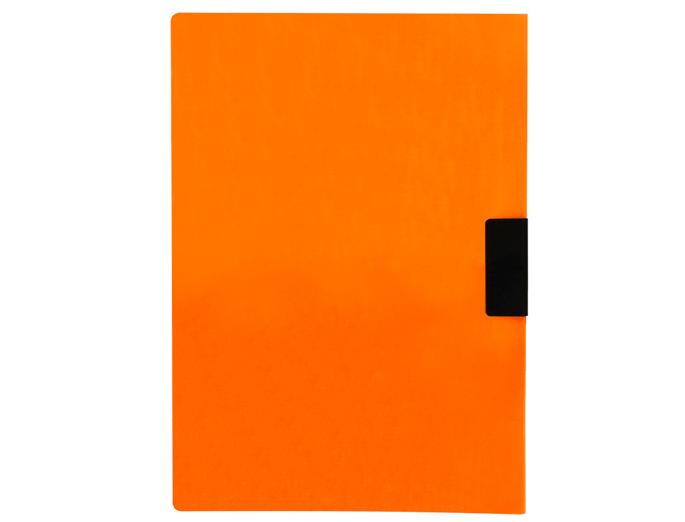 Bolsa dossier liderpapel com clip lateral din a4 laranja fluor opaco 30 folhas ( Imagem 4 de 11 ) - Preview