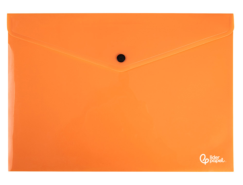 Bolsa Porta documentos Liderpapel - Com Mola Din A4 - Laranja Flúor Opaco -50 Folhas ( Imagem 5 de 13 ) - Preview